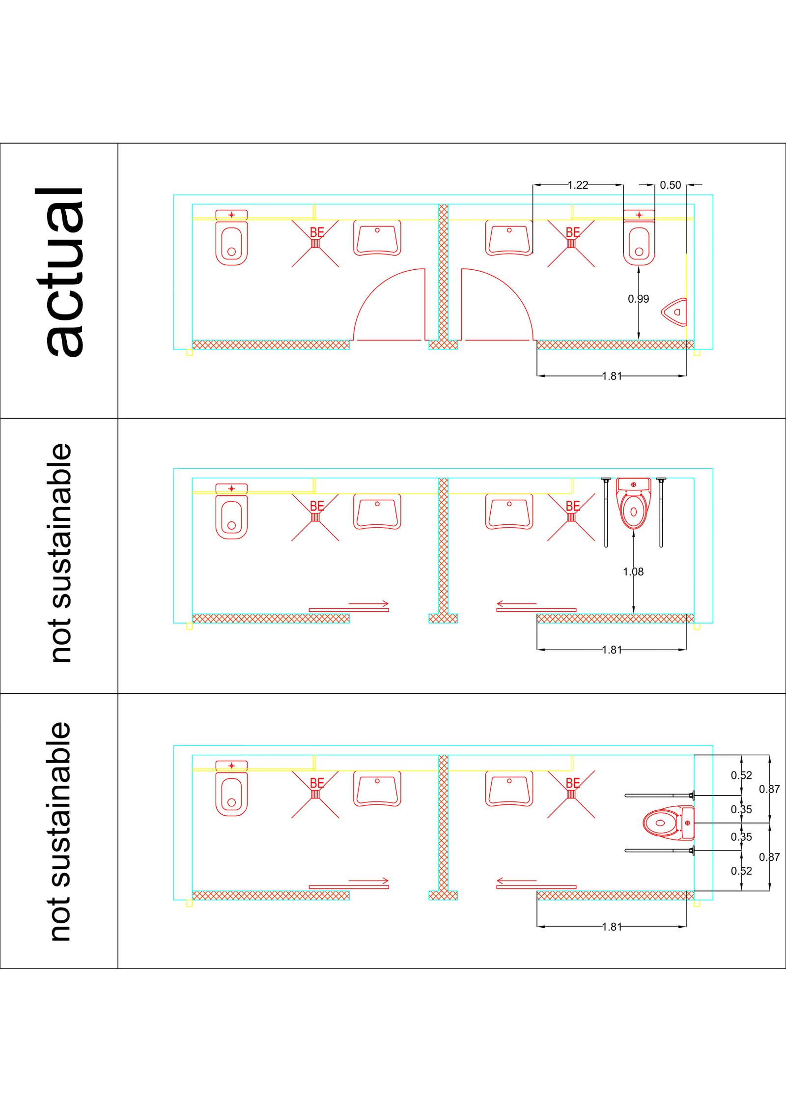 Plans PMR - Variante 2